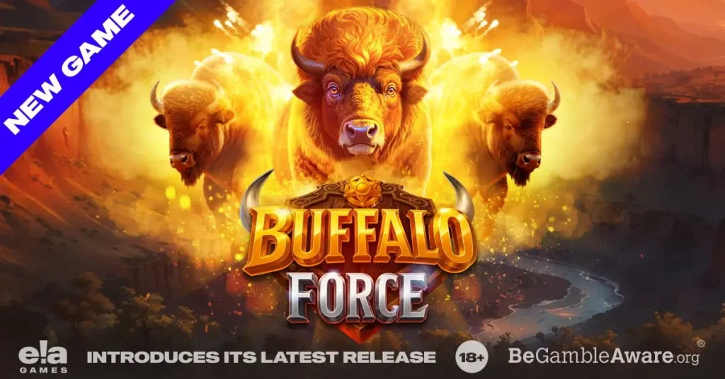 Hunt for big rewards in ELA Games’ Buffalo Force slot